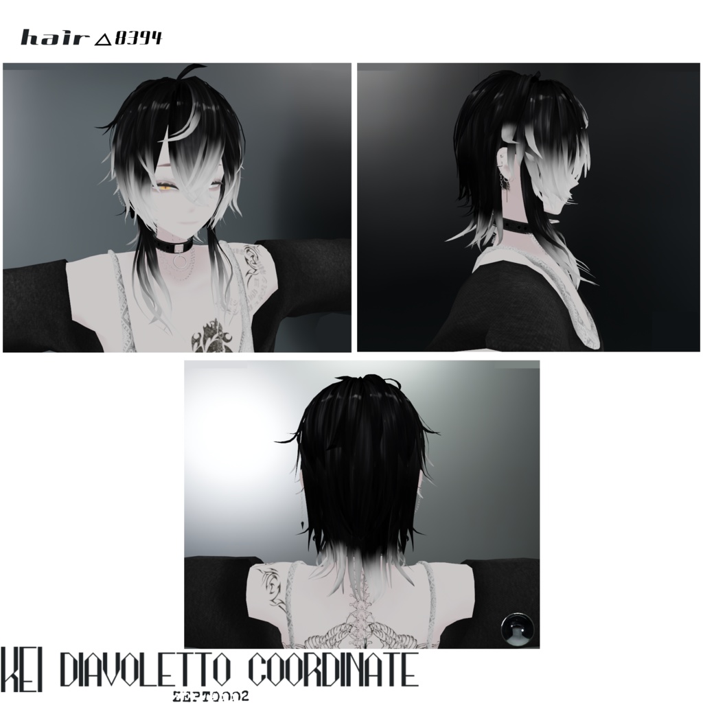 【繋_KEI】KEI diavoletto coordinate【sensitiveBODY対応/MA対応PB+collider設定済】/ZEPTO002