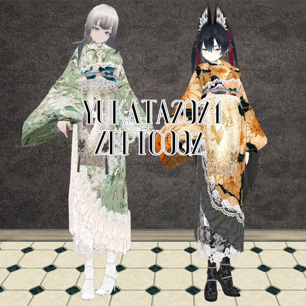 【VRoid texture】YUKATA2024/ZEPTO002