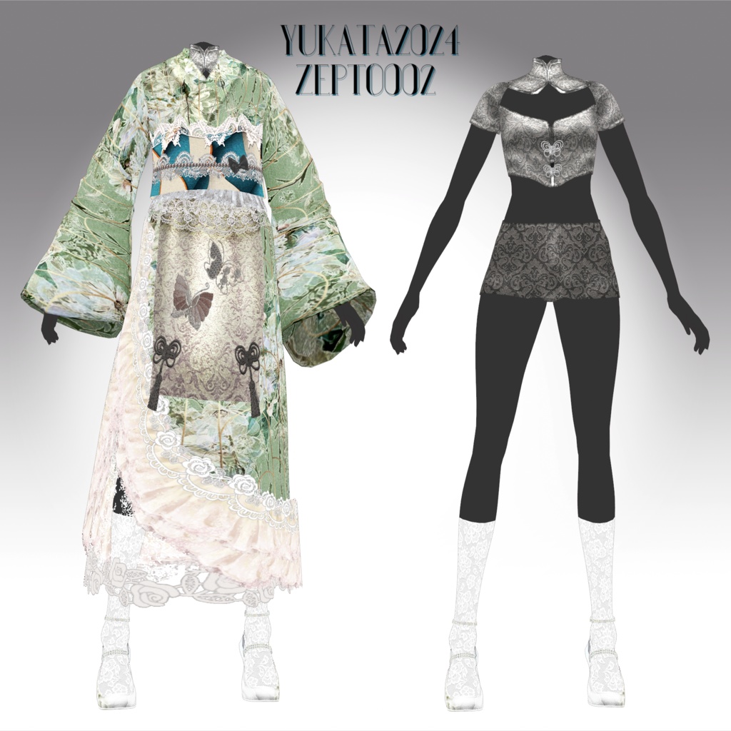 【VRoid texture】YUKATA2024/ZEPTO002
