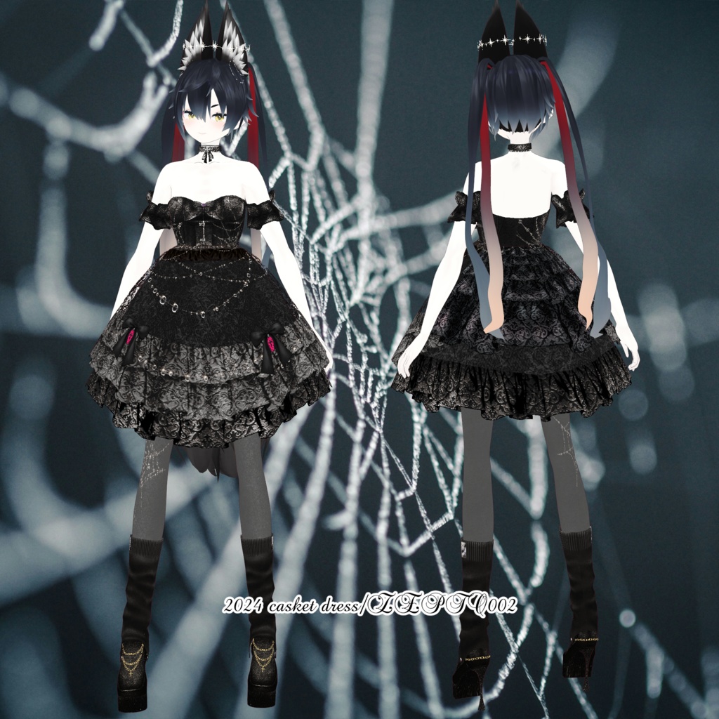 【VRoid texture】2024 casket dress/ZEPTO002