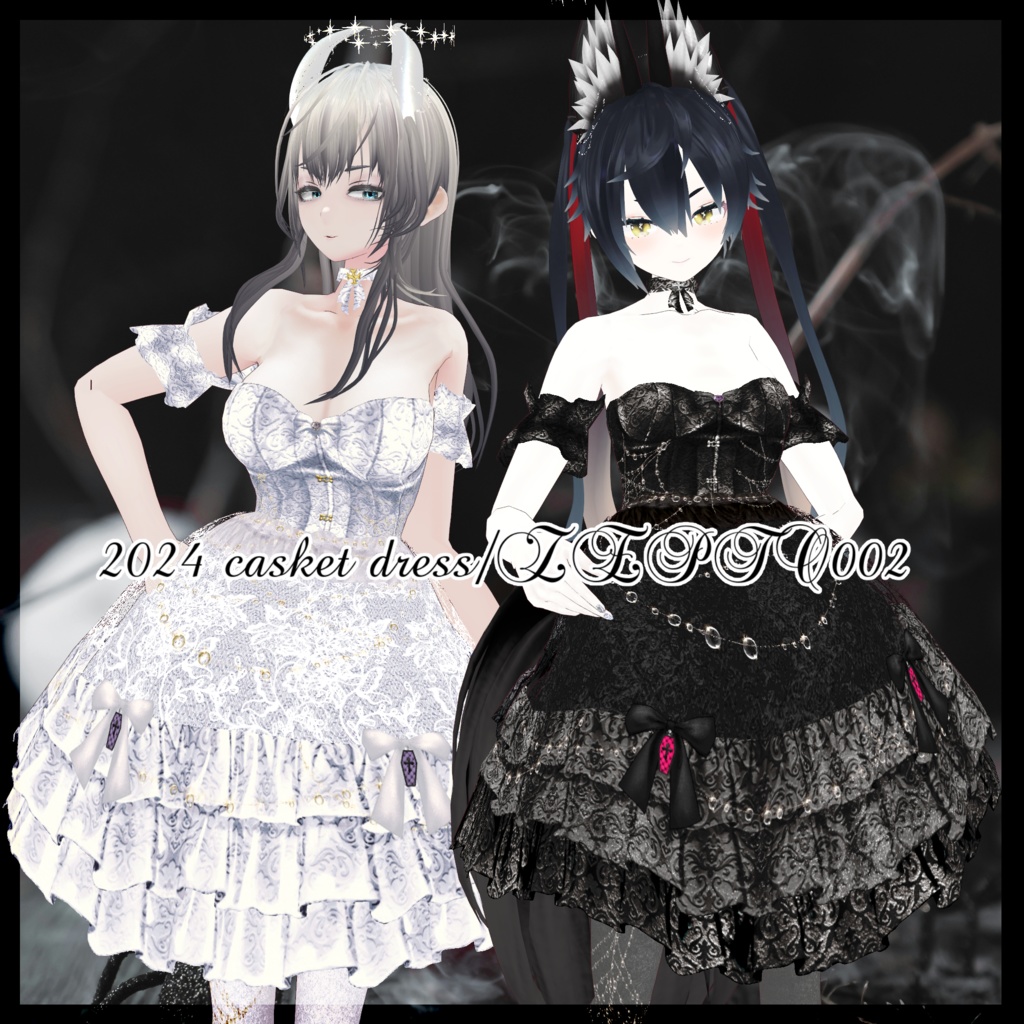 【VRoid texture】2024 casket dress/ZEPTO002