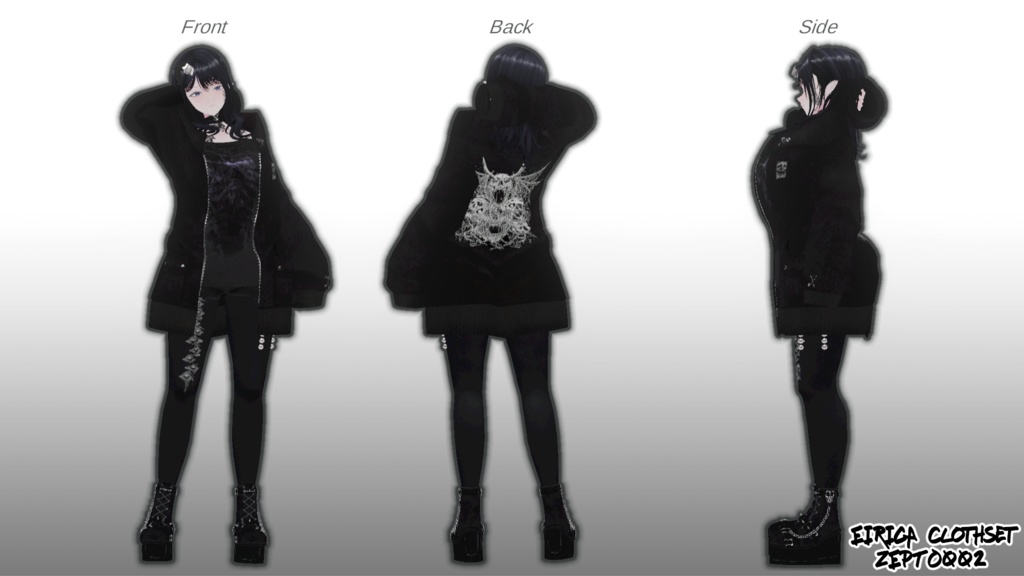 慧梨花-Erica-】erica clothset/ZEPTO002【MA対応】 - ZEPTO002