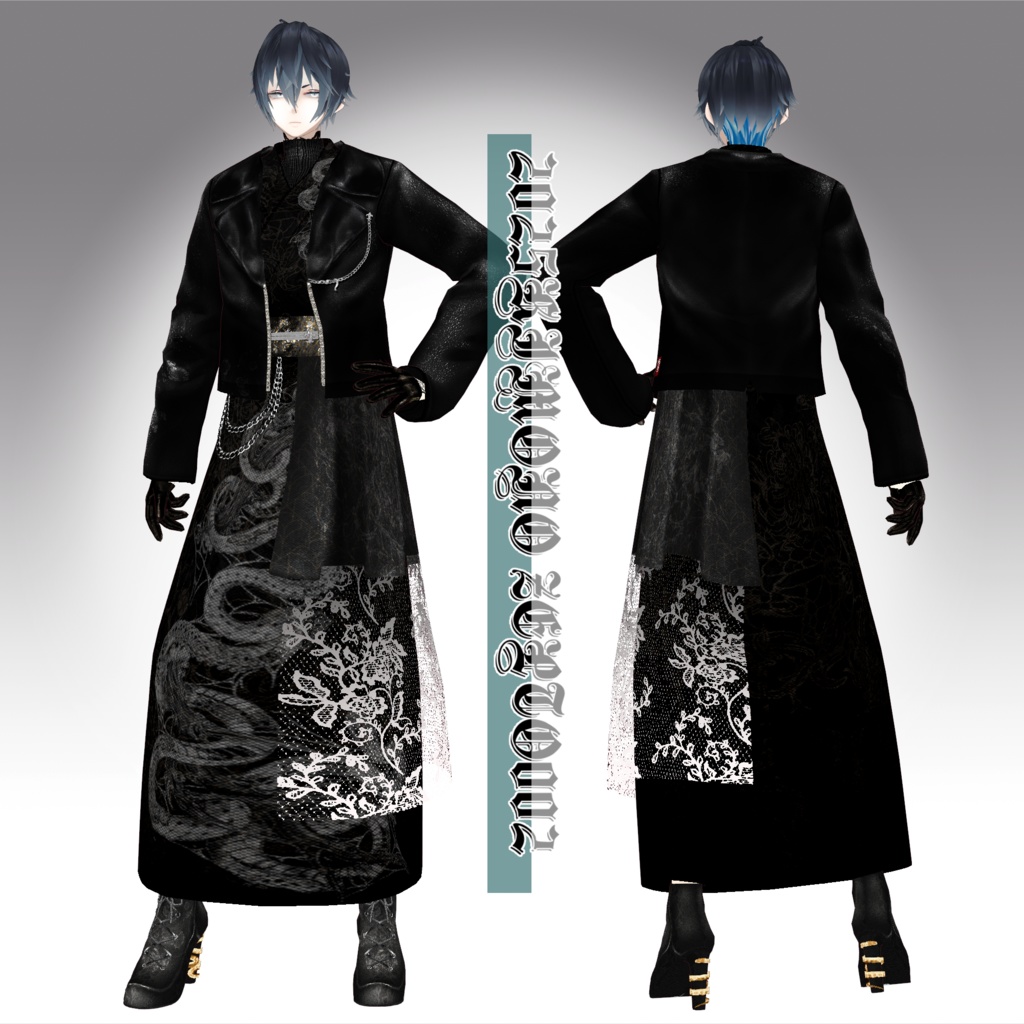 【VRoid texture】2025men'sKIMONO/ZEPTO002