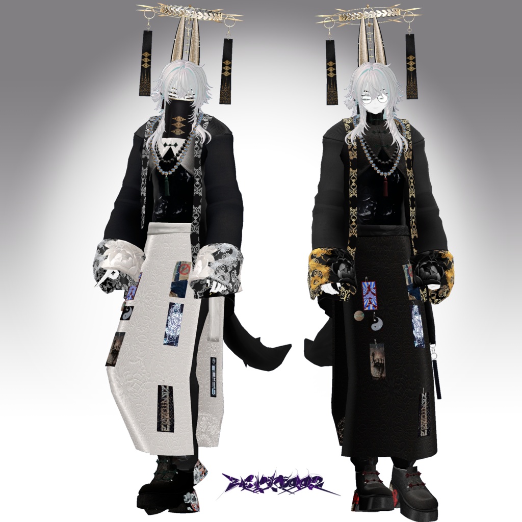 ZEPTO002 China coordinate/2025【MA対応/PB+collider設定済】【4Avatar対応】