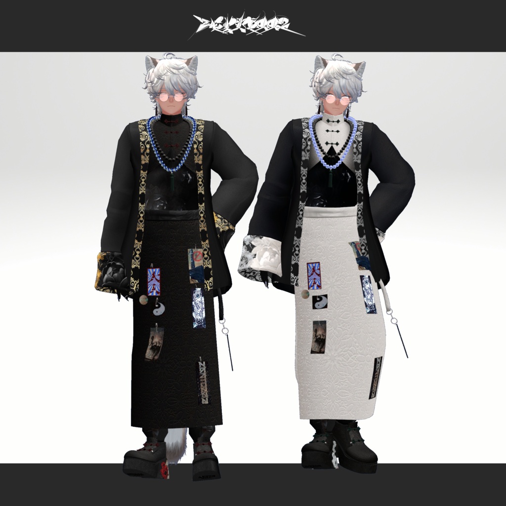 ZEPTO002 China coordinate/2025【MA対応/PB+collider設定済】【4Avatar対応】