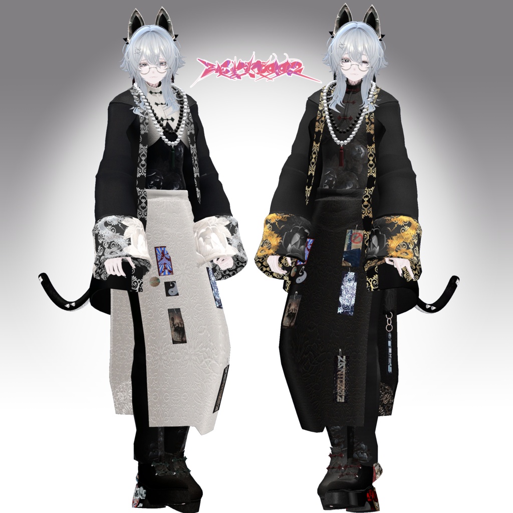 ZEPTO002 China coordinate/2025【MA対応/PB+collider設定済】【4Avatar対応】