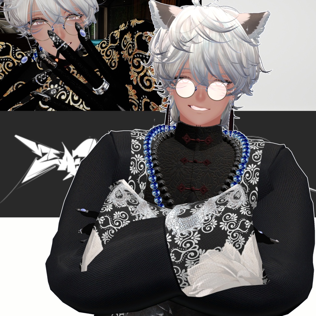 ZEPTO002 China coordinate/2025【MA対応/PB+collider設定済】【4Avatar対応】