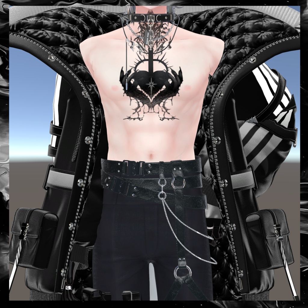 give your heart the reins tattoo/ZEPTO002