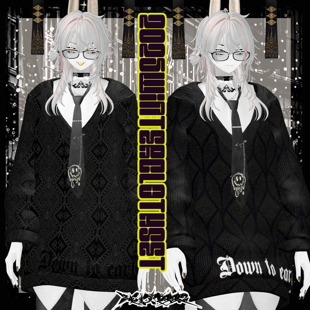 2025winter_clothset/ZEPTO002【KEI/ARMA対応/MA/PB+collider設定済】