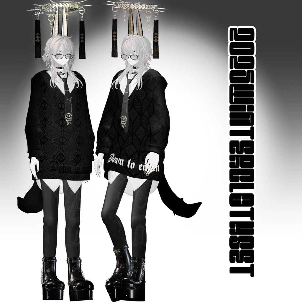 2025winter_clothset/ZEPTO002【KEI/ARMA対応/MA/PB+collider設定済】