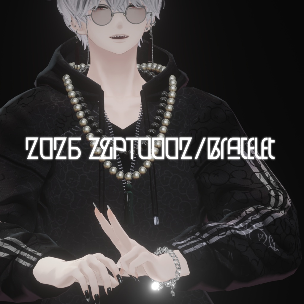 2026bracelet/ZEPTO002【4アバター対応/PB/MA設定済】