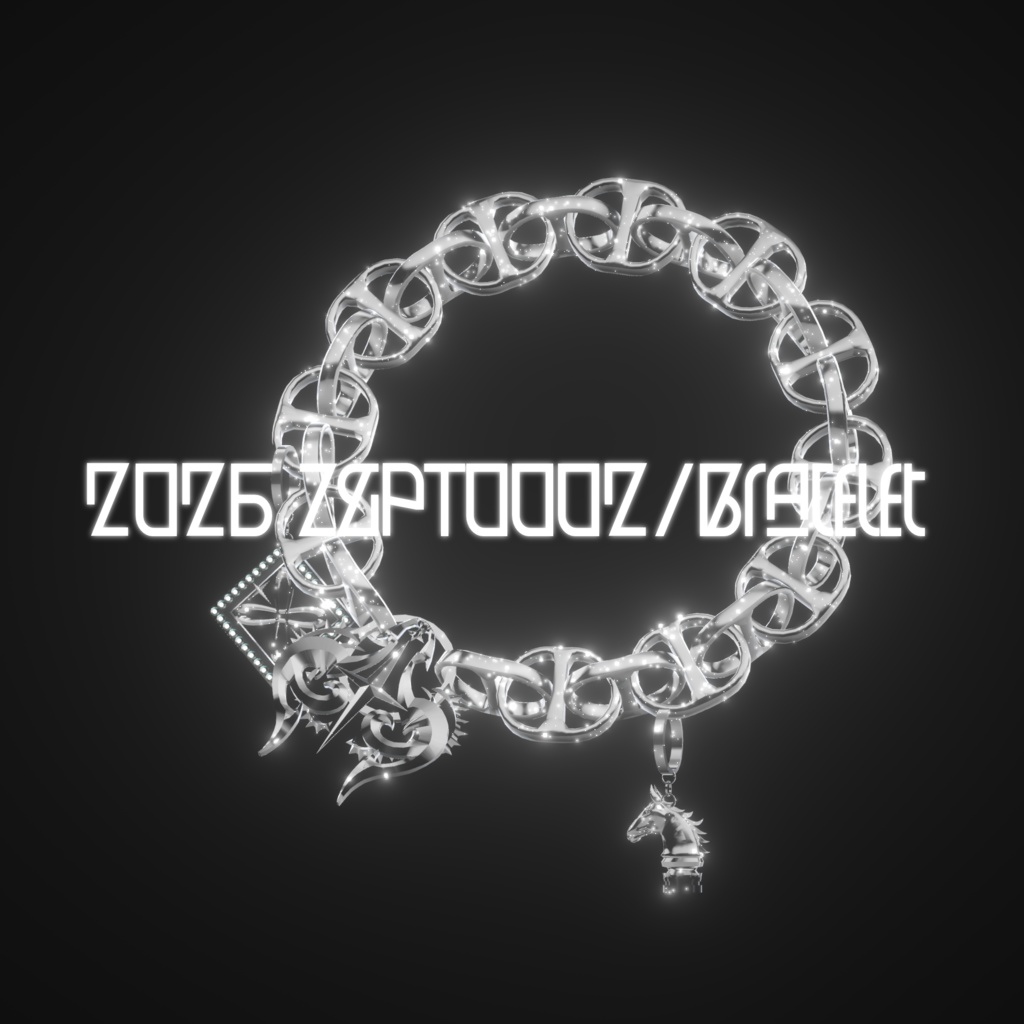 2026bracelet/ZEPTO002【4アバター対応/PB/MA設定済】