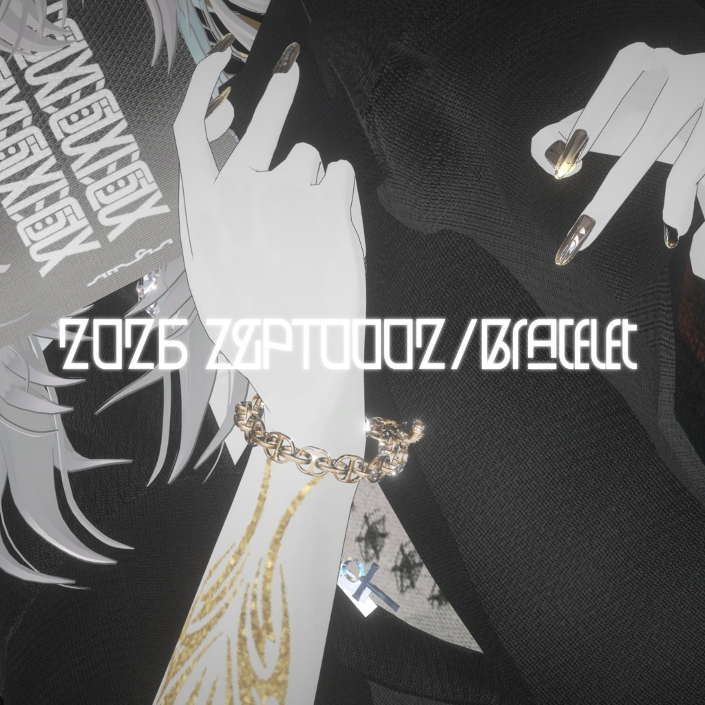 2026bracelet/ZEPTO002【4アバター対応/PB/MA設定済】