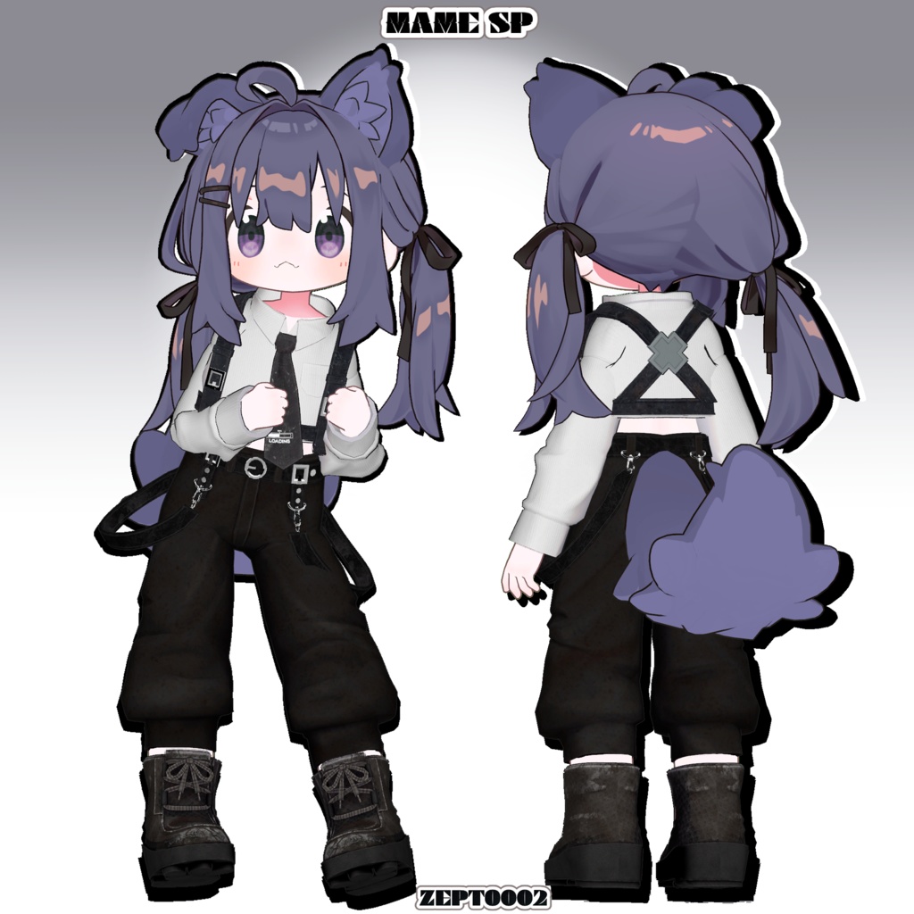 【VRChat】MAME SP/ZEPTO002【PB/MA/CO設定済/まめひなた対応】