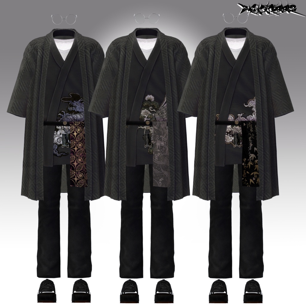 【VRChat】Men's WA casual/ZEPTO002【6Avatar対応/PB+CO/MA設定済】