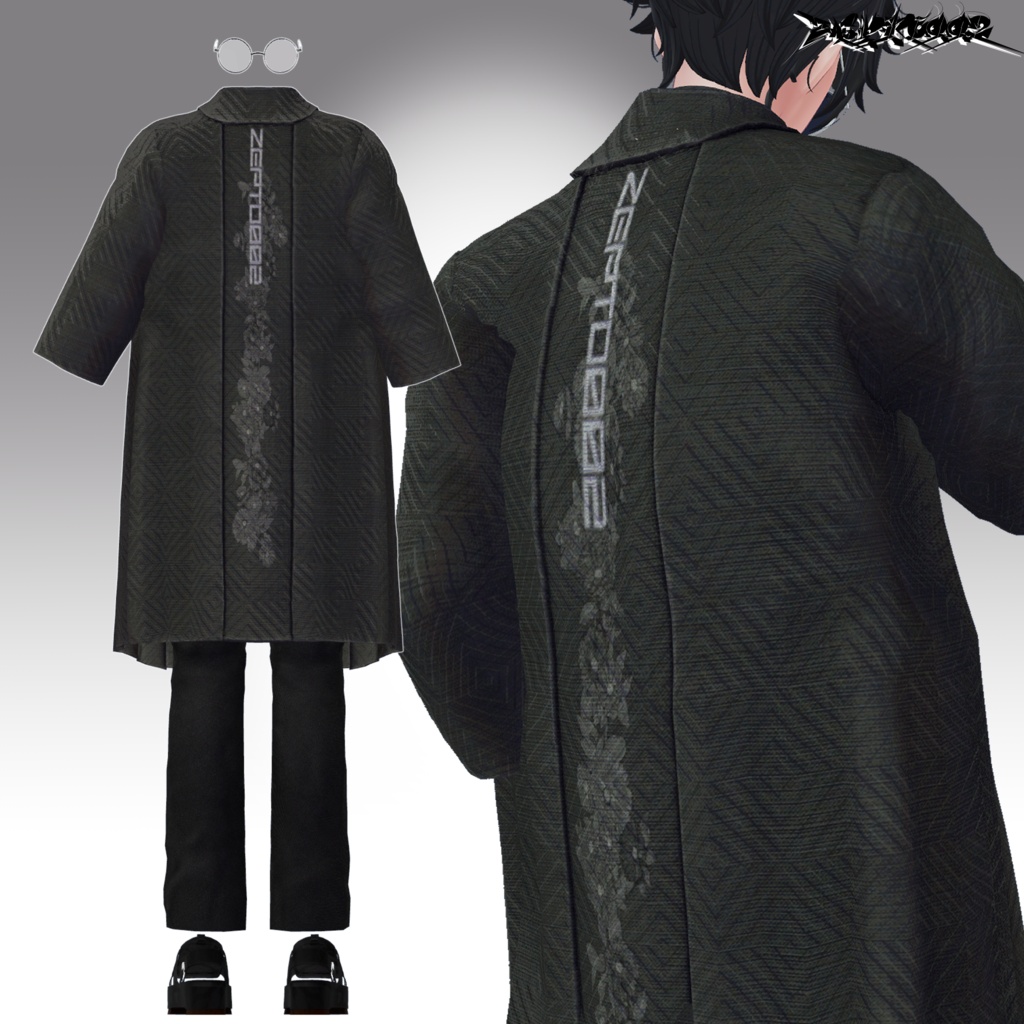 【VRChat】Men's WA casual/ZEPTO002【6Avatar対応/PB+CO/MA設定済】