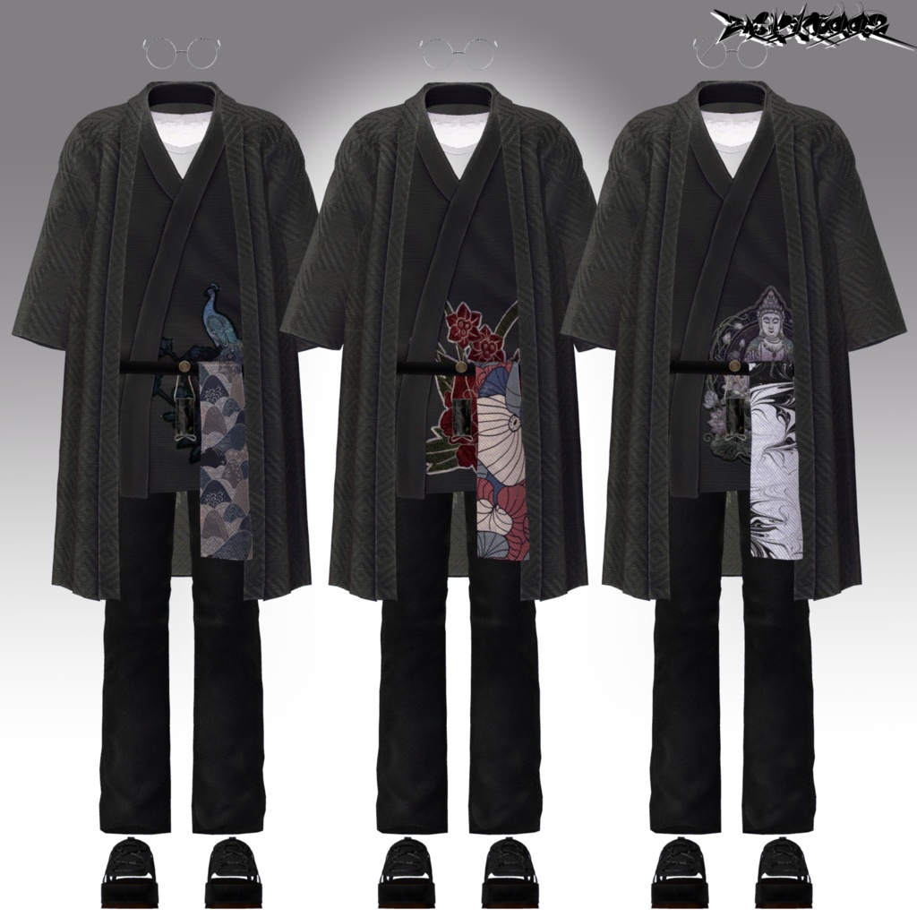 【VRChat】Men's WA casual/ZEPTO002【6Avatar対応/PB+CO/MA設定済】
