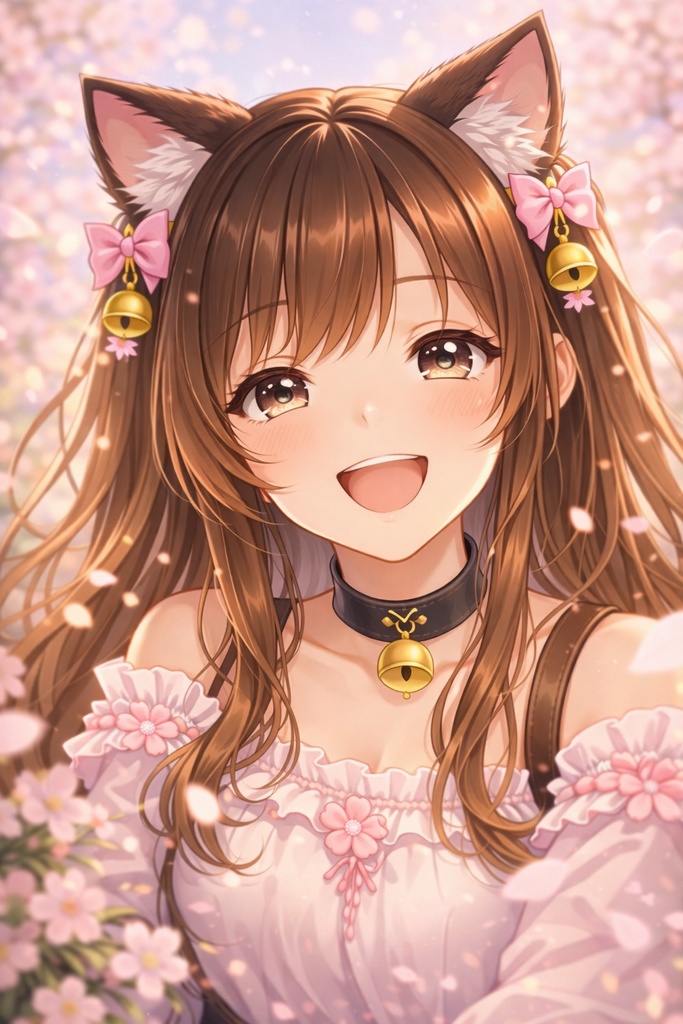 『桜の微笑み – さくらの小さなアトリエ』オープン記念イラスト