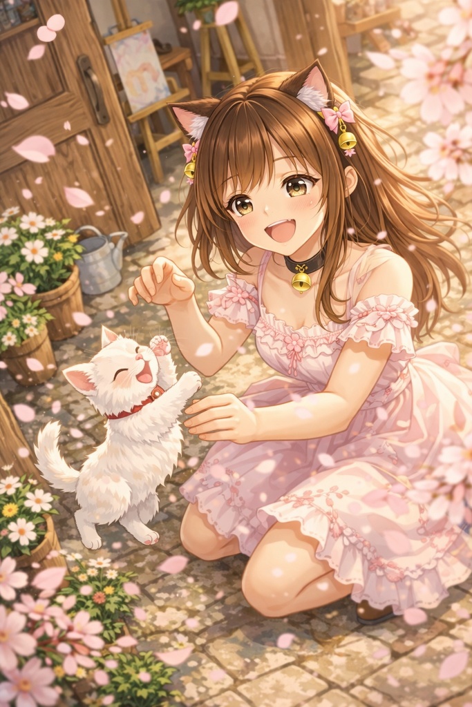 『さくら日和 ― 小さな命と春の午後 ―』3枚セット