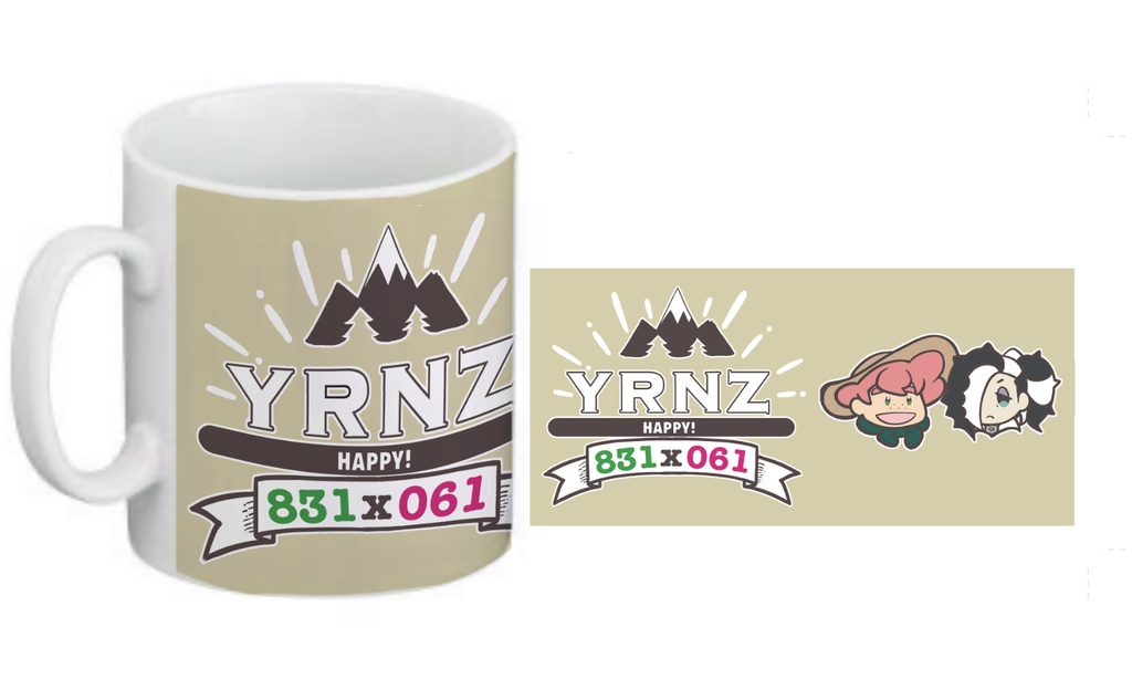YRNZマグカップ