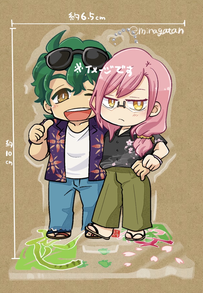 ジョーチェリSUMMERスタンド付きアクキー