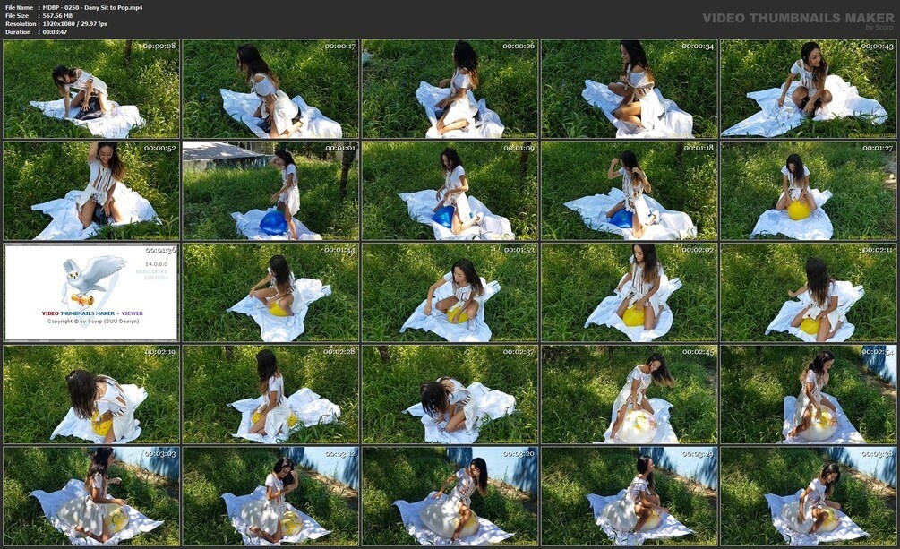 ダニー 座って跳ねて屋外で飛び出す