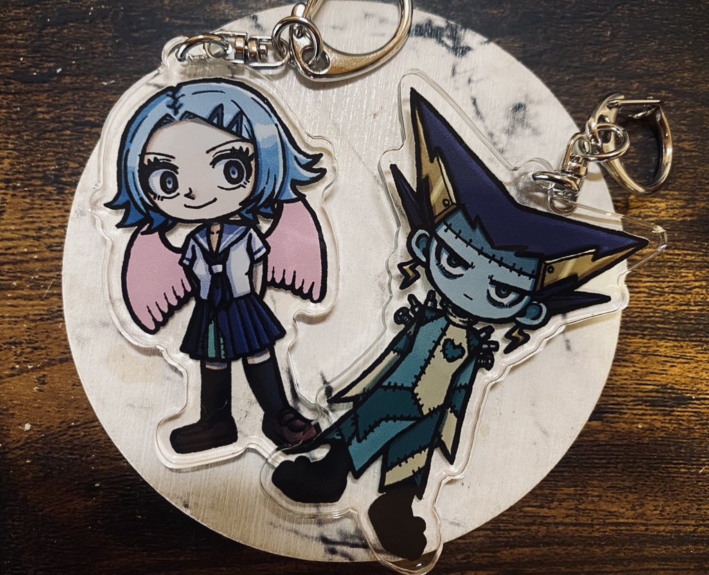 HELLS/HELLS ANGELS 天鐘りんね/スティーラ アクリルキーホルダー