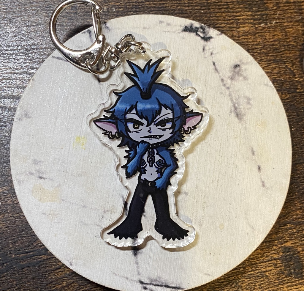 HELLS/HELLS ANGELS キキ/ウルフィ アクリルキーホルダー