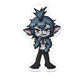 HELLS/HELLS ANGELS キキ/ウルフィ アクリルキーホルダー