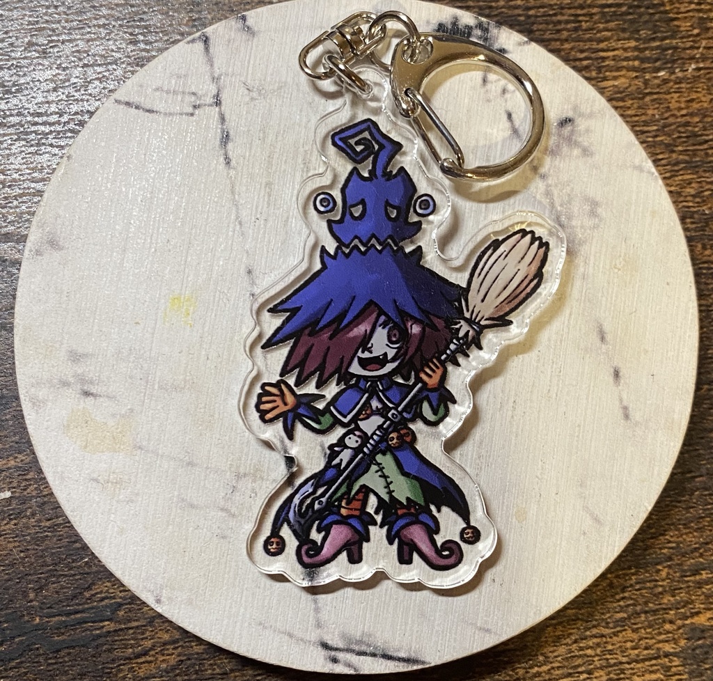 HELLS/HELLS ANGELS キキ/ウルフィ アクリルキーホルダー