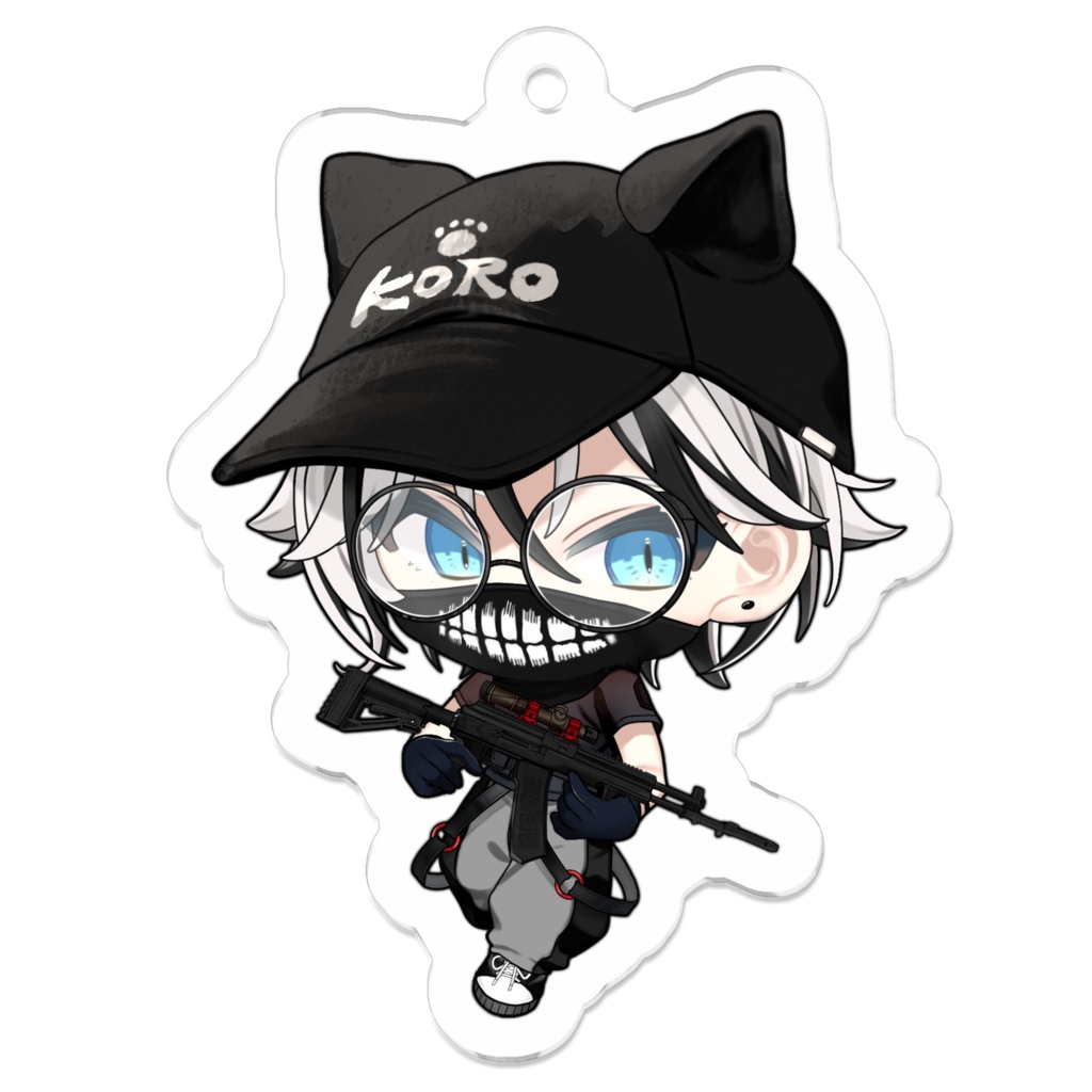 サバゲーver アクリルキーホルダー