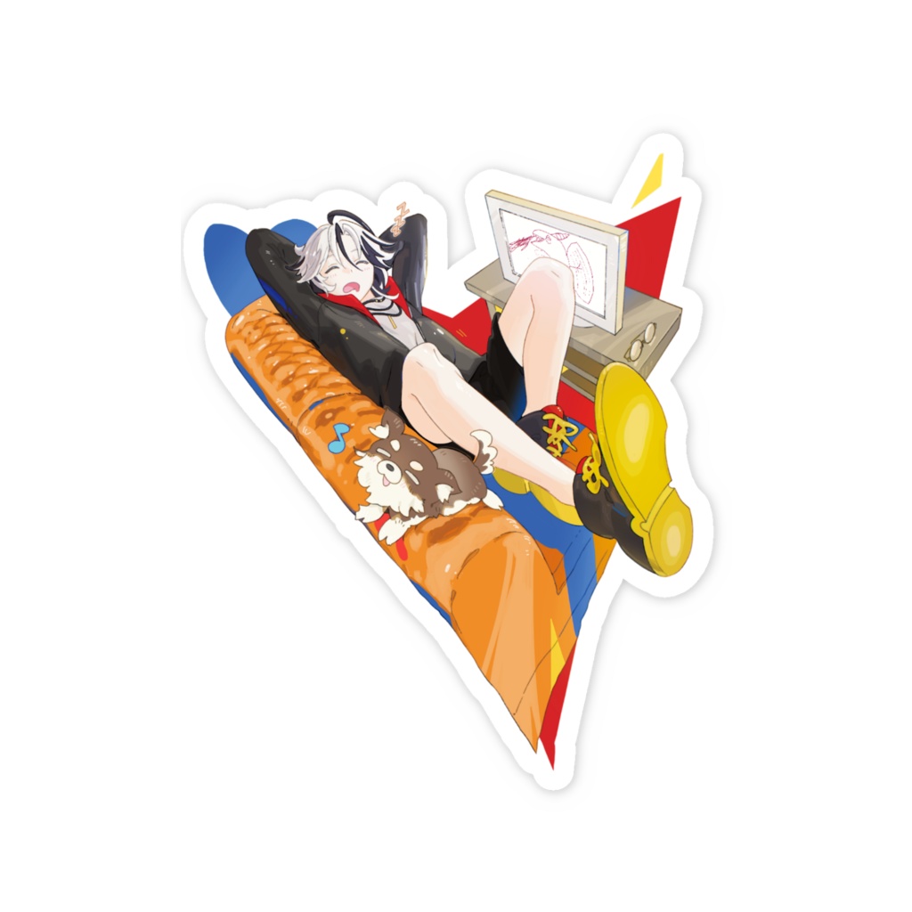 くつろぎver ステッカー