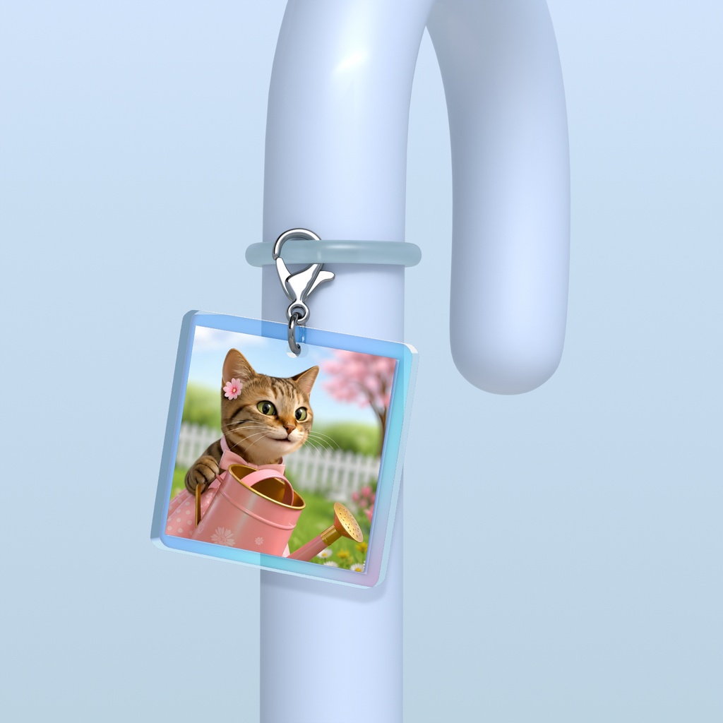 サビ柄猫「だんご」 めじるしチャーム