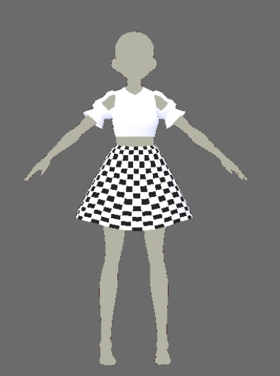 Checkers Skirt