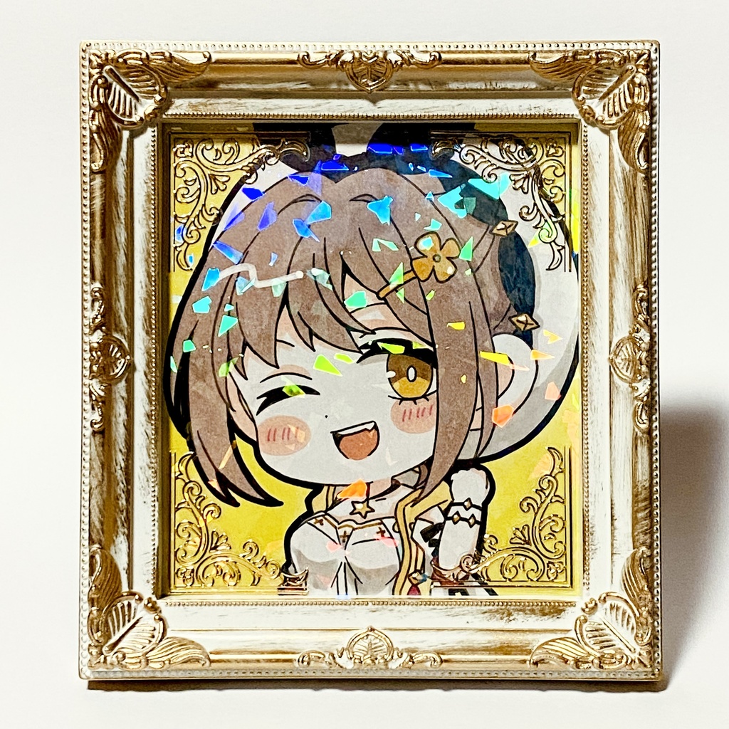 フレーム付き＊ライザのアトリエ ライザ 手描きイラスト色紙