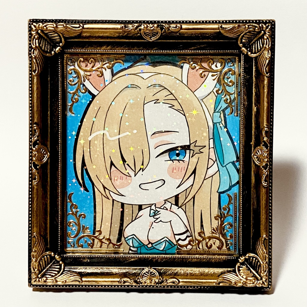 フレーム付き＊ブルアカ アスナ 手描きイラスト色紙