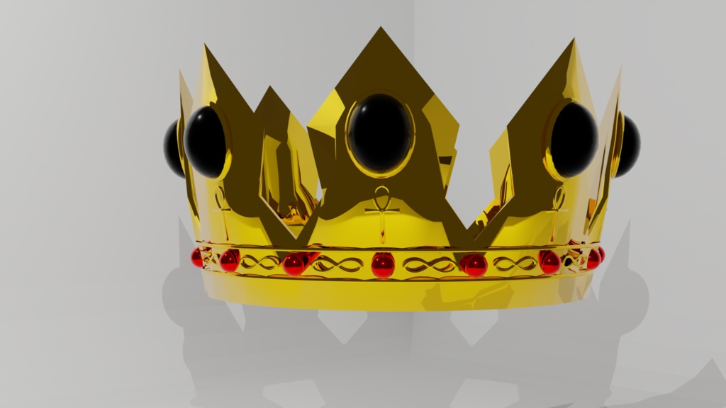 【VRChat用】アクセサリー　クラウン
