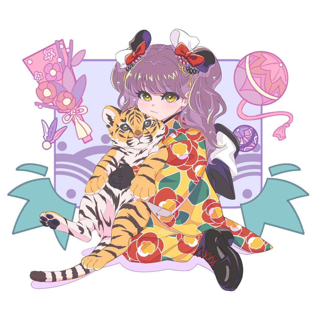 年賀状イラスト2022