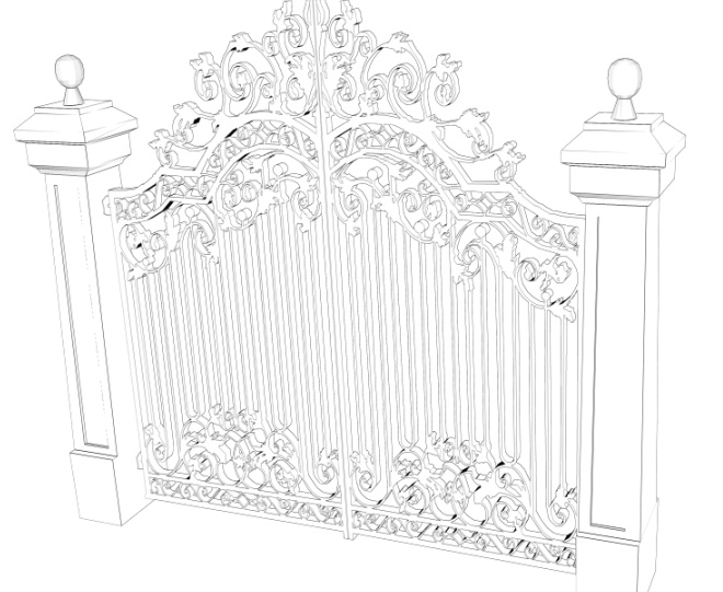 可動式 ヨーロッパゲート