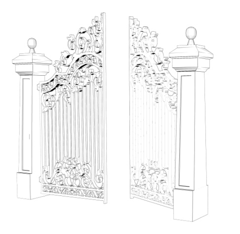 可動式 ヨーロッパゲート