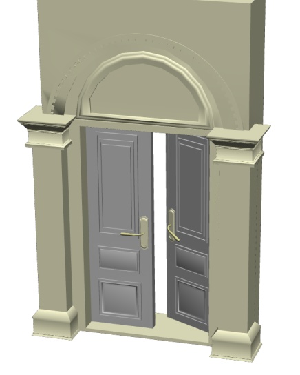 洋館ドア・可動式