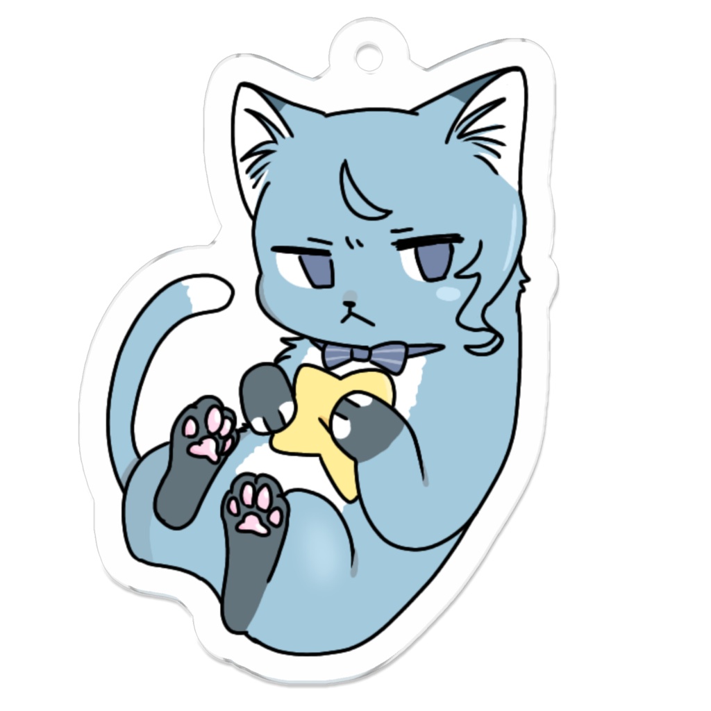 【非公式】ねこ街アクリルキーホルダー