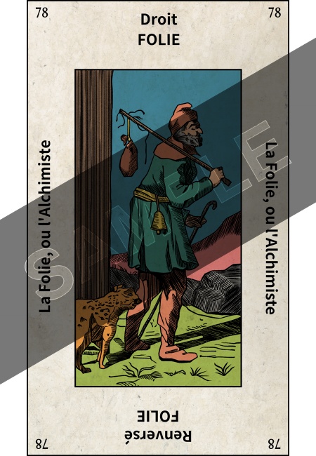 エテイヤ版タロットカード・大アルカナ22枚セット