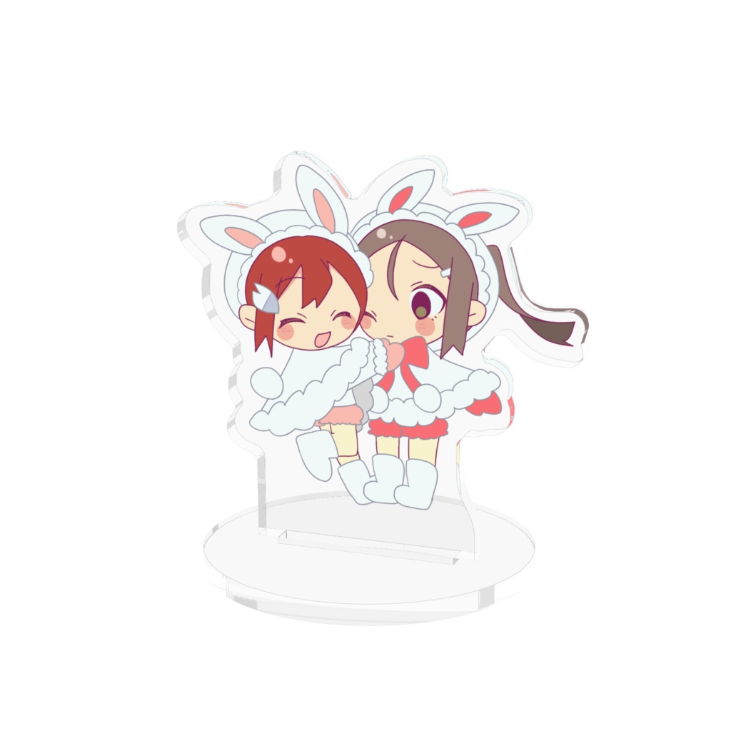 うさ耳ポンチョゆうにぼアクスタ