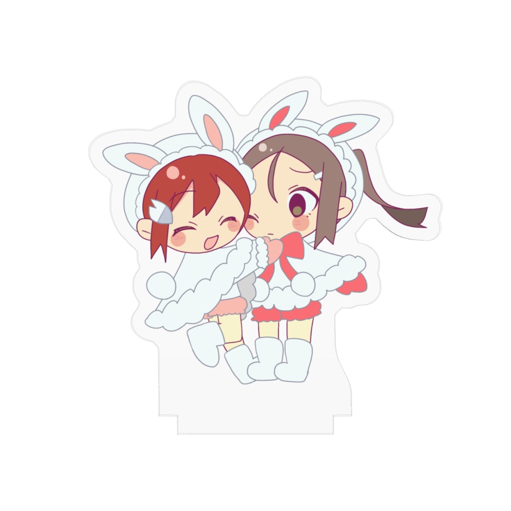 うさ耳ポンチョゆうにぼアクスタ