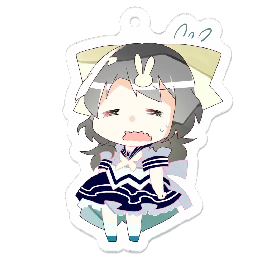 アバうさしんどいアクキー