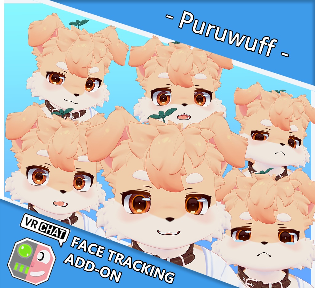 -Puruwuff- FaceTrackingAddon | フェイストラッキングアドオン