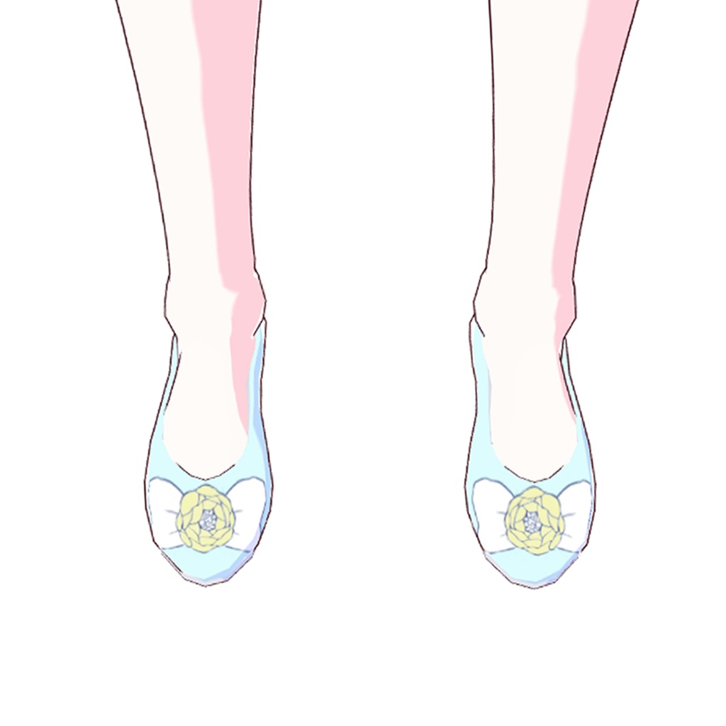 Pastel Colored Shoes | VRoid