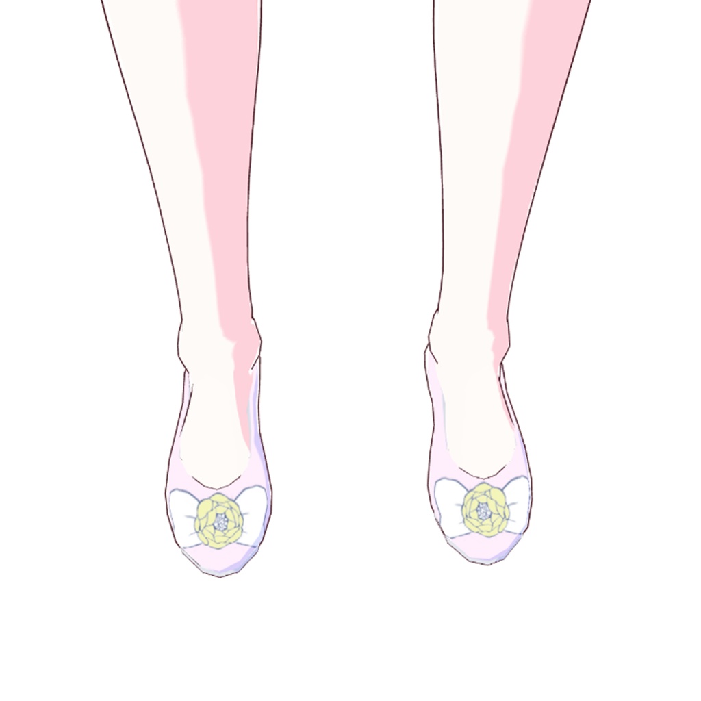Pastel Colored Shoes | VRoid