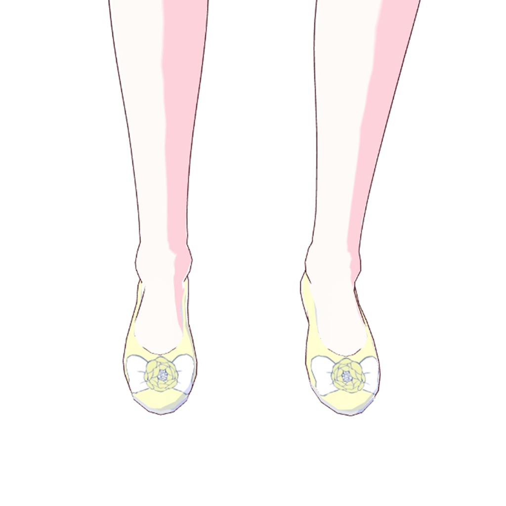 Pastel Colored Shoes | VRoid